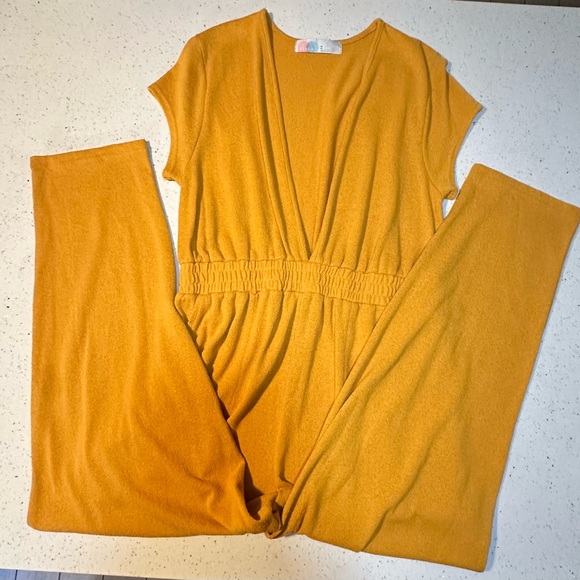 Free People Beach deep V jumpsuit with pockets / excellent condition - Picture 3 of 16